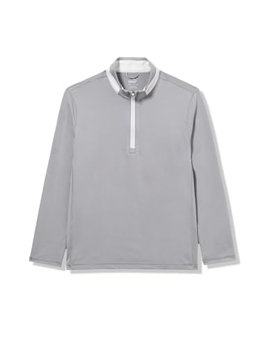 PUMA pumagolf Boys Lightweight 1/4 Zip, Slate Sky-ASH Gray - image 1