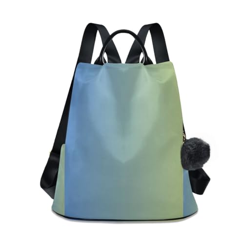 Sac à dos dégradé bleu et jaune idéal pour vos sorties citadines et le bureau
