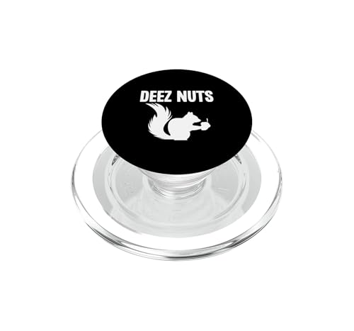 PopGrip pour MagSafe Écureuil Amusant Deez Nuts Idée Cadeau Mignonne