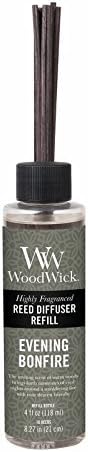 WoodWick EVENING BONFIRE 4 oz Refill for Reed or Spill Proof Diffusers