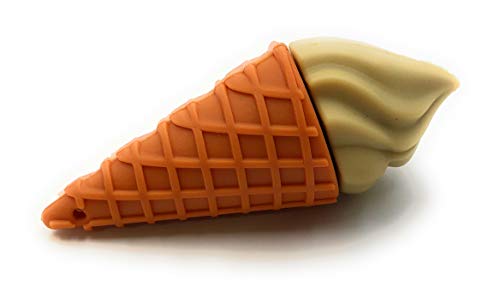 Clé USB 64 Go drôle et originale idée cadeau gaufre crème glacée vanille