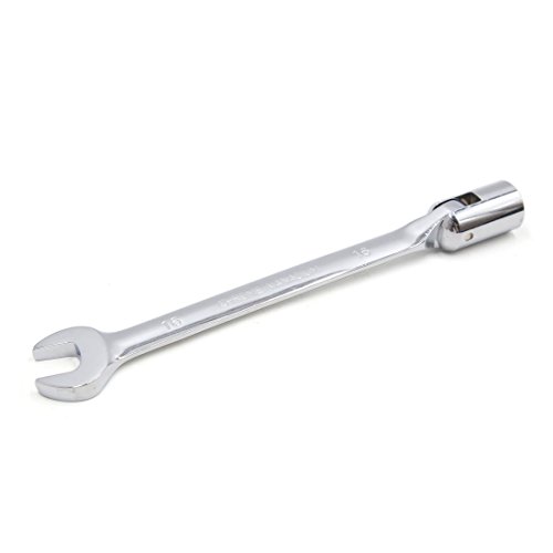 sourcing map 16mm Swivel Head Combination Socket Spanner Wrench Auto Car Repairing Tool