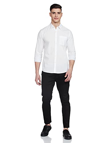 Image of Max Men's Regular Fit Textured Full Sleeves Casual Shirt