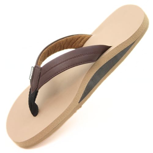 Image of SHAPECRUNCH Arch Support Slippers for Men - Ortho Slippers with MCR Sole to Reduce Pressure on Feet, Joints, and Back