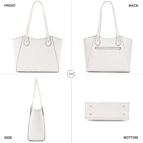 Image of CHICAROUSAL Tote Handbags Purses for Women PU Leather Womens Shoulder Bag | Large Tote Bag for Women, Shoulder Purse, Vegan Leather Purses for Women, Women's Handbags