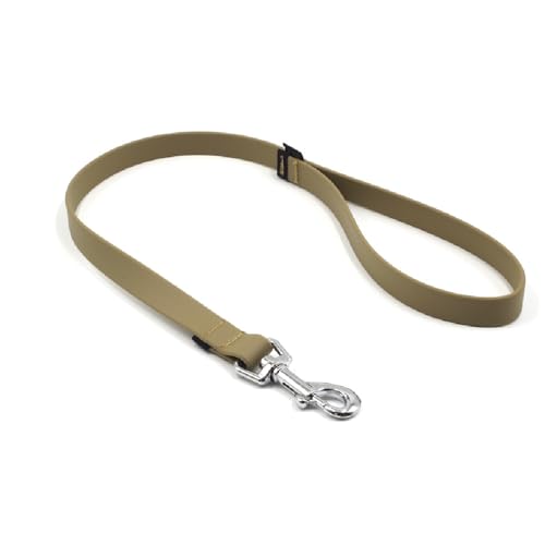 ザ・ブラックラブカンパニー ビオタンショートリード (ベージュ, 60cm・ナスカン大)