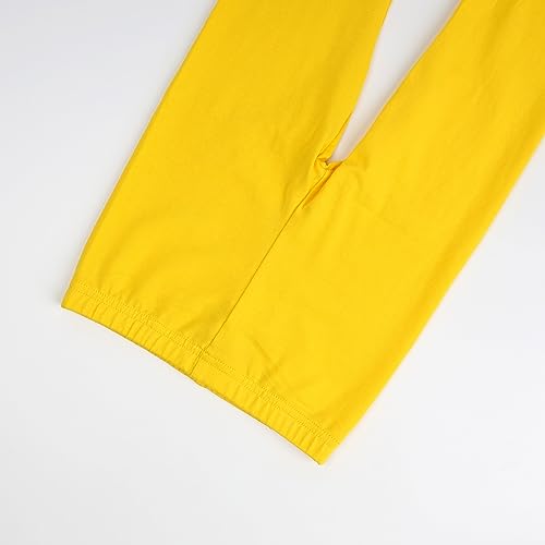 Image of HOOLCHEAN Baby Toddler and Little Girls Cotton Ruffle Leggings
