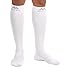 Mojo White Compression Socks Unisex Comfortable Running Medical Support 2X-Large