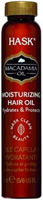 Hask Macadamia Oil Revitalizing Shine Hair Treatment, .625 Ounces