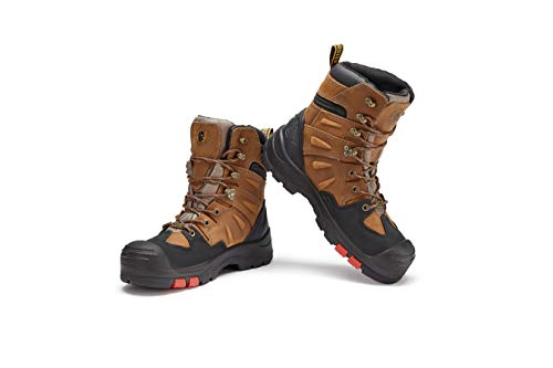 Rockrooster Woodland - Men's 8" Waterproof Work Boots For Landscaping, Maintenance, Transportation And Utilities, Composite Toe, Eh Ak869-12 #TOP7