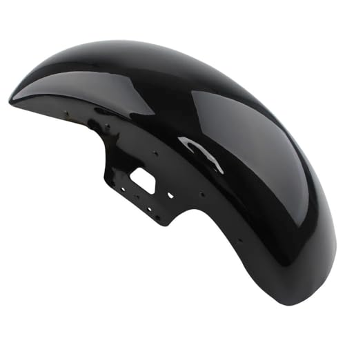 Garde-boue avant noir de moto Touring pour voyager en Road King et Street Glide