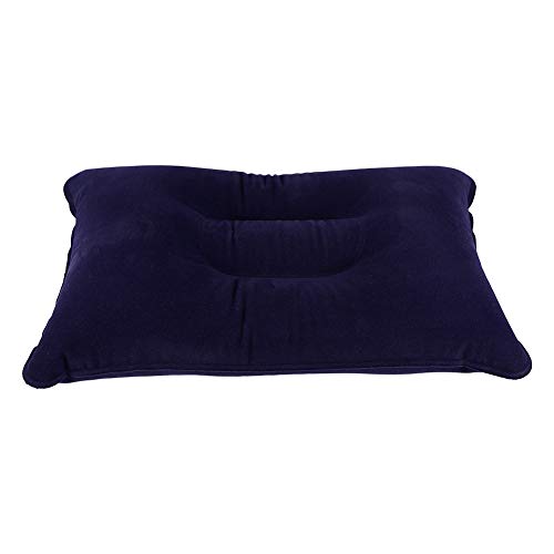 Almohada inflable de viaje compacta y ergonómica miniatura 3