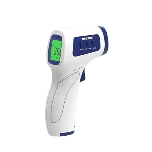 Trister Multifunction Infrared Gun Thermometer TS‑251TMF - Non‑Contact Forehead/Object/Room Measurement, Fever Alarm, 35‑Memory Storage, Scan in 1‑2 Seconds, ℃/℉ Switchable