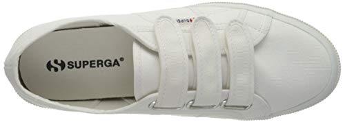 Superga 2750-cot3strapu, Zapatillas de Gimnasia Unisex Adulto, Blanco (White 901), 38 EU