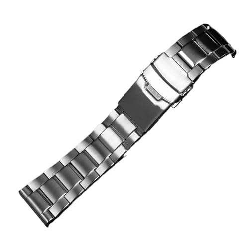 Bracelet montre 22mm acier inoxydable massif pour affronter le quotidien