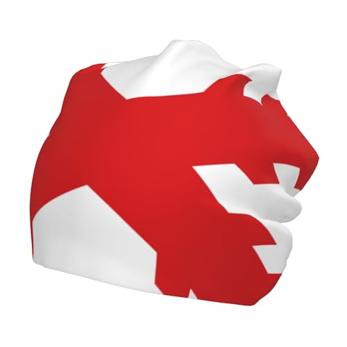 Flag of Cross of Burgundy Children Hip Hop Knitted Hat Kids Elastic Leisure Knit Cap Warm Sleep Beanies