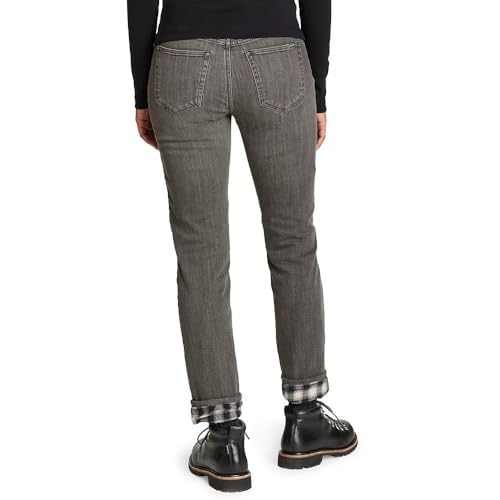 Jean Boyfriend Eddie Bauer doublé flanelle femme contre le froid - 2