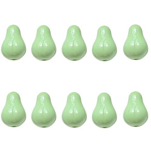 Tsophreniq Cuentas acrílicas de limón, suministros de manualidades para collares, cuentas para el hogar