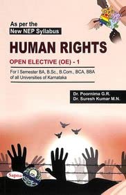Human Rights Open Elective Oe 1 For 1 Sem Ba Bsc Bcom Bca Bba : Nep