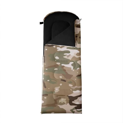 Sleeping Bags 3 Seasons for Adults Cold Warm Weather Waterproof Camping Sleeping Bags for Boys Girls Lightweight Portable with Compression Sack for Camping Hiking Outdoor miniatura 3