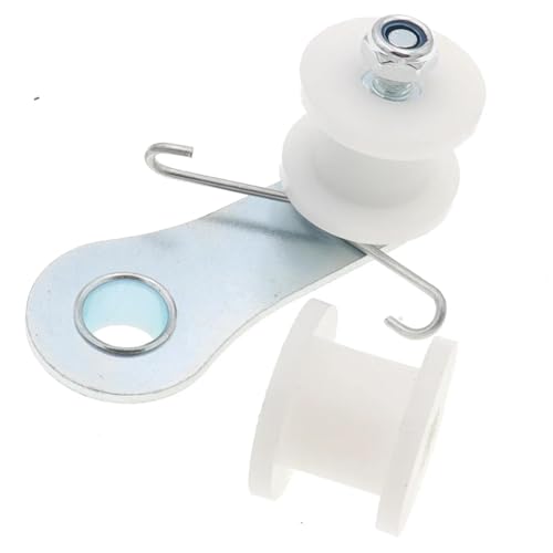 Tendeur de chaîne automatique blanc anti-déraillement pour Pit Bike 125cc