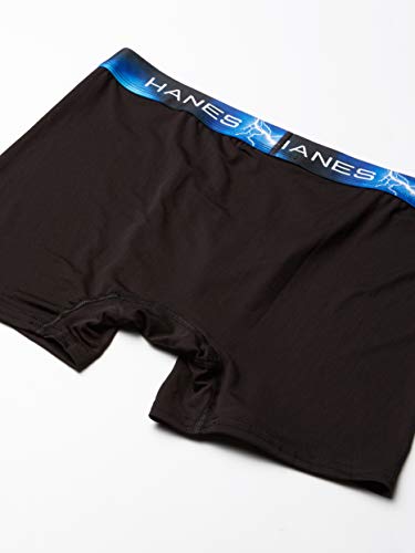 Hanes Men's Sport X-Temp Ultra Lightweight Boxer Brief 4-Pack3