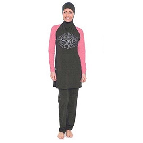Neal LINK(TM) Women's Muslim Swimsuit Full Coverage Islamic Modest Swimwear Beachwear Burkini