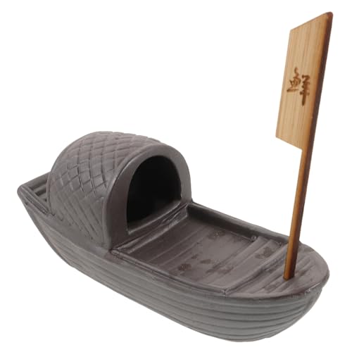 Plato Sushi Abaodam con Forma de Barco Retro
