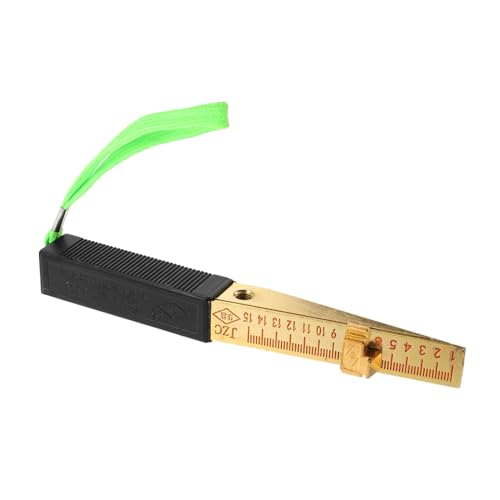 LIFKOME フィーラーゲージ ウェッジ型隙間ゲージ 精密測定用工程用定規 角 隙間 平面測定ツール 建築検査向け高耐久 游?塞尺