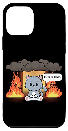 This Is Fine Meme ʔ 킢 JCC L   X}zP[X iPhone 12 mini p
