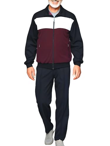 Herbold Herren Freizeitanzug Jogginganzug Trainingsanzug Sportanzug Jacke Hose Farbblock, bequem, auch Kurzgrößen (DE/NL/SE/PL, Numerisch, 56, Regular, Regular, Schwarz/Grau-Melange/Bordeaux-Rot) Herbold Herren Freizeitanzug Jogginganzug Trainingsanzug Sportanzug Jacke Hose Farbblock, bequem, auch Kurzgrößen (DE/NL/SE/PL, Numerisch, 56, Regular, Regular, Schwarz/Grau-Melange/Bordeaux-Rot)
