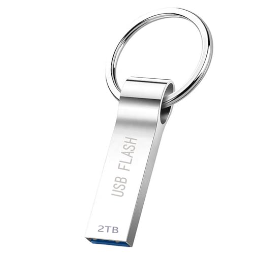 USBメモリ 2TB 大容量高速 USB 3.0 金属製 2000GB 外部バックアップ データ 移動フラッシュドライブ防水防塵 耐衝撃 メモリスティッ