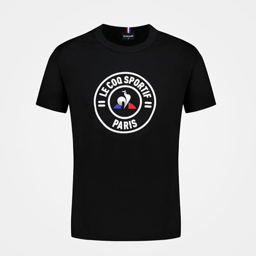 T-Shirt Homme Le Coq Sportif Tee Ville SS N°1 en pur coton respirant taille M coupe classique
