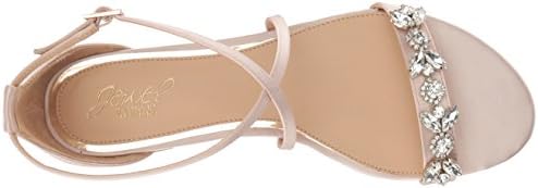 Jewel Badgley Mischka Tessy Satin Evening Sandal | Image 4