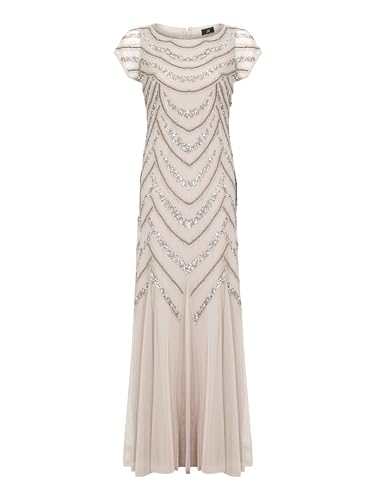 Image of Adrianna Papell Beaded Covered Gown