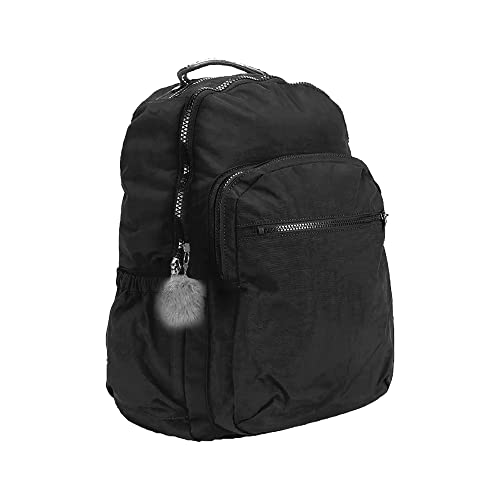 Mochila Escolar Crinkle Preta, BRW