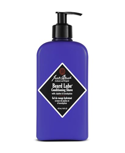 Jack Black Beard Lube Conditioning Shave - Mens Gifts, Beard Conditioner for Men, Beard Softener for Men, Mens Beard Care, Mens Beard Conditioner, Christmas Gifts for Men, Beard Gifts for Him 16 Fl Oz