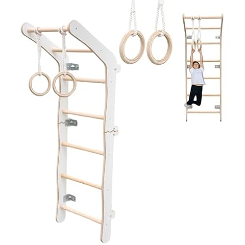 MAMOI® Indoor Climbing Frame with Gym Rings Cover