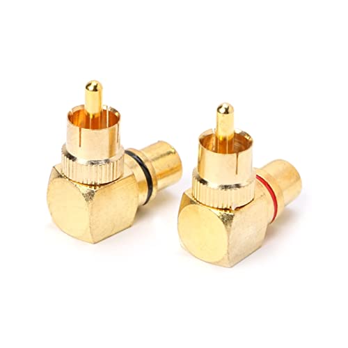 Adaptateur RCA angle droit pour optimiser l'espace derrière l'écran plat du salon - 3