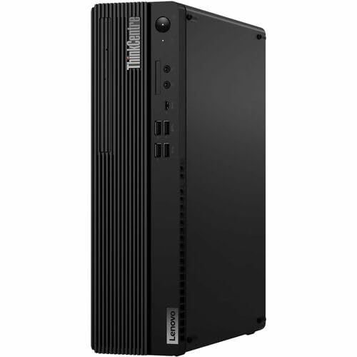 Lenovo ThinkCentre M75s Gen 5 12TA0017US Desktop Computer - AMD Ryzen 7 PRO 8700G - 32 GB - 512 GB SSD - Small Form Factor - Black - AMD PRO 665 Chip - Windows 11 - Radeon RX 6400 4 GDDR6 - DVD-Writer