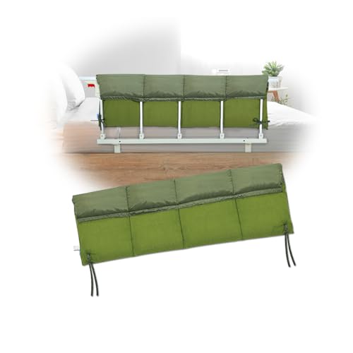 NEAUDE Bed Rail Covers for Elderly Adults Safety, Hospital Bed Rail Pads Guard Rails Padding Protector, Medical Bed Railing Padded Adult Side Rails Cover-48.5 inch