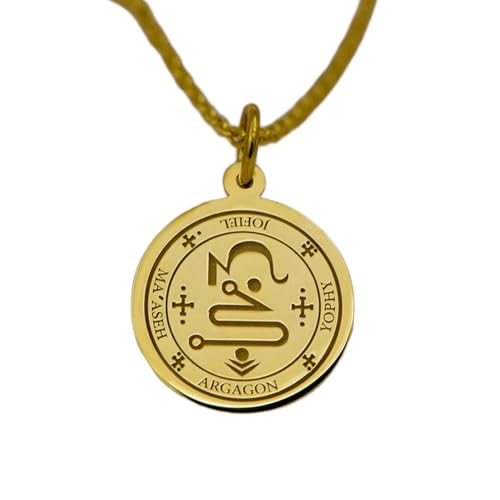 Pendentif archange Jofiel gravé, le collier idéal pour sublimer votre style au quotidien