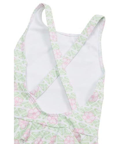 Image of Roxy Girls' Hibiline One Piece Swimsuit (Toddler /Little Kids /Big Kids)