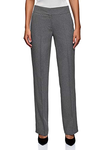 Oodji Ultra Donna Pantaloni Classici con Piega