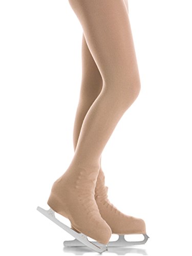 3396 Practice Boot Cover Girls Ladies Figure Skating Tights w/Fasteners