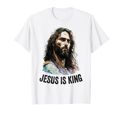 Experience the Majesty of Jesus Is King Design T-Shirt