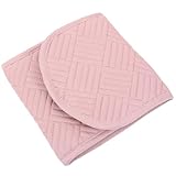 iplusmile Bolsa Pequeña para Joyas de Lona Rosa Estuche Cierre de Botón para Collares Pulseras y Anillos Adecuado para Viaje y Organización de Accesorios Bolso Portátil para Guardar