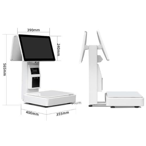 Báscula Cajera Electrónica con Pantalla Táctil 15.6 Pulgadas miniatura 5