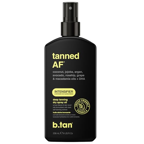 B.Tan Tanned AF Intensifier Dry Tanning Oil