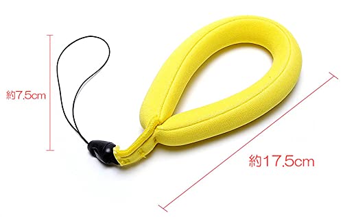 GoodsLand 【 2color 】 フロートストラップ カメラ カメラストラップ スマホ フローティングストラップ ネオプレン 落下防止 GD-UKUST-OR